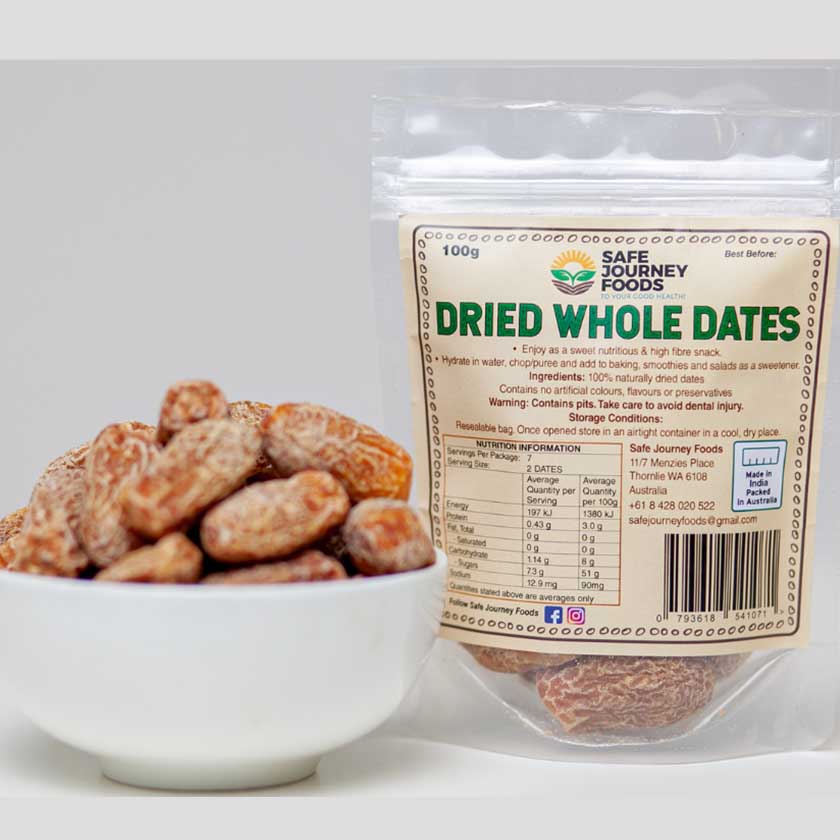 SAFE JOURNEY FOODS DATES