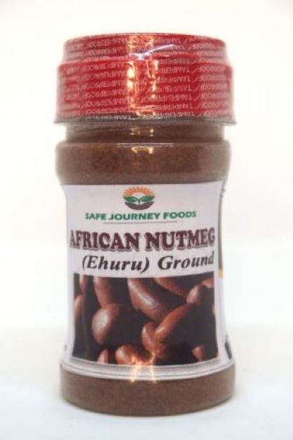 African Nutmeg Ehuru Ehu Ariwo Wediaba - Ground Spice